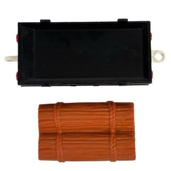 Thomas TOMY Trackmaster DIESEL 1997 1st Ed. Plarail w/ Flatbed Cargo Car VIDEO - Picture 10 of 15